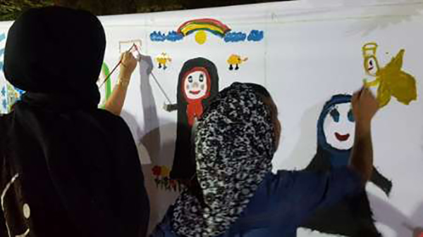 کودکان کیش عفاف و حجاب را در هر پنجشنبه نقاشی به تصویر کشیدند